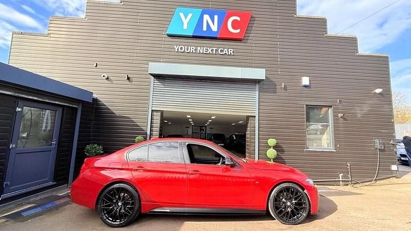 Used BMW 320 M Sport 2018 Red Sedan