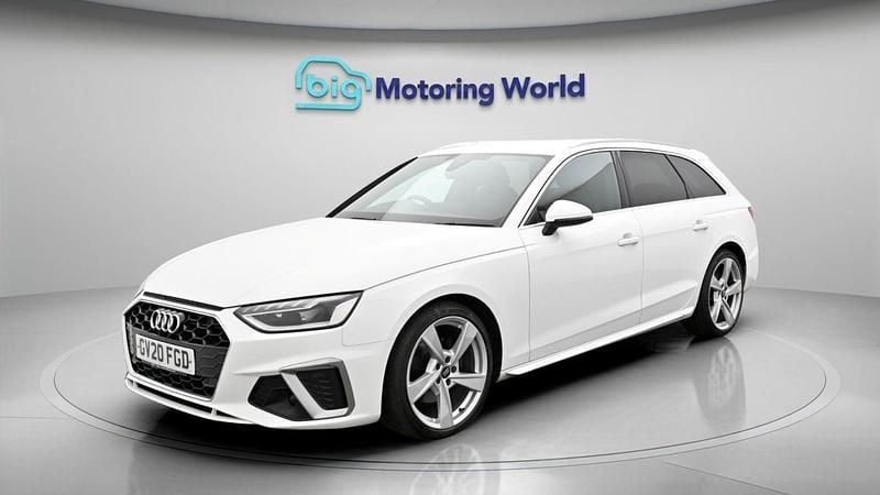 Used Audi A4 S-Line 190 HP (139 kW) 2020 White Estate