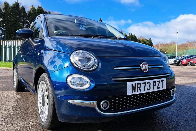 Used Fiat 500 S 70 HP (51 kW) 2023 Blue Hatchback