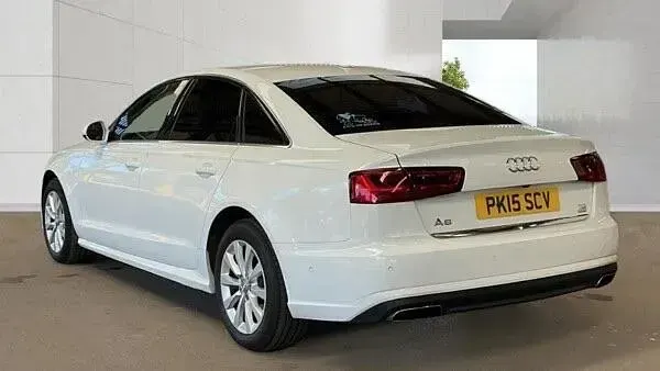 Used Audi A6 Performance 190 HP (139 kW) 2015 White Sedan