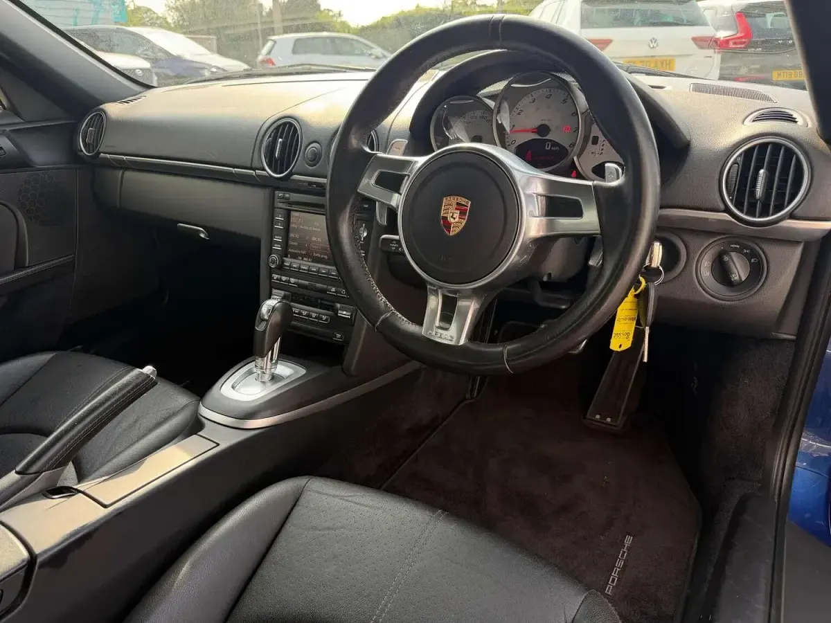 Used Porsche Boxster 310 HP (228 kW) 2010 Blue Cabriolet
