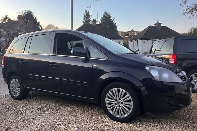 Black Used 2011 Vauxhall Zafira Excite MPV | £1,292 (Good price) - Image 1/1