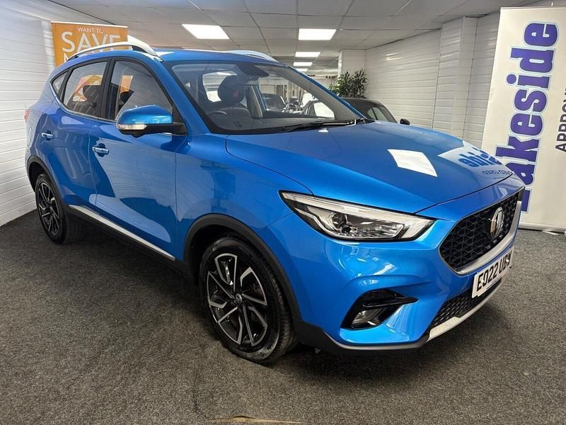Blue Used 2022 MG ZS Exclusive Sedan | £12,495 (Fair price) - Image 1/4
