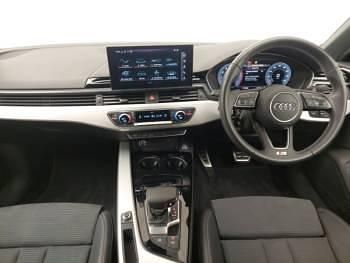 Used Audi A4 S-Line 150 HP (110 kW) 2022 White Sedan