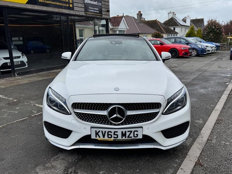 Used Mercedes C250 AMG Line Premium Plus 2016 White Coupe