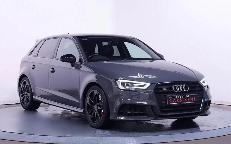 Grey Used 2019 Audi S3 Sportback Black Edition Hatchback | £24,845 (Fair price) - Image 1/4