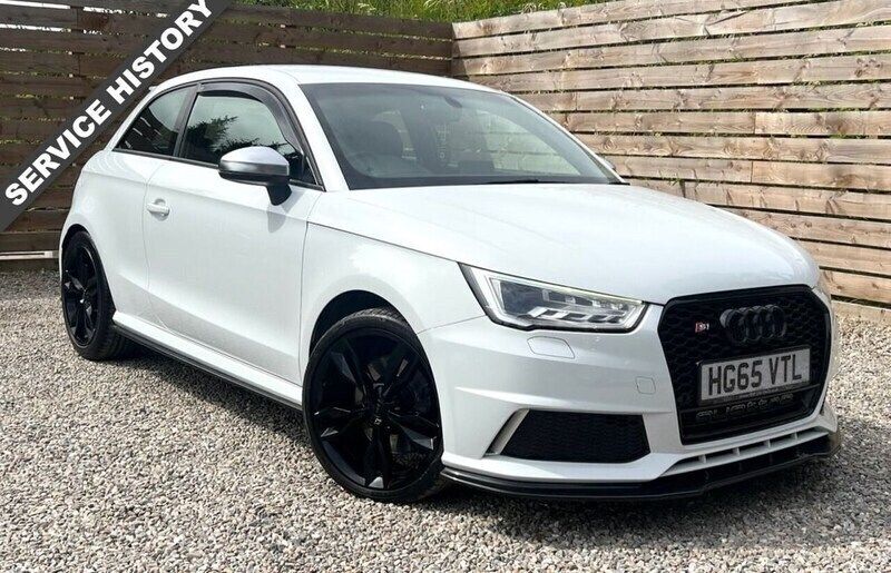 White Used 2016 Audi S1 Advanced Hatchback | £11,495 (Super price) - Image 1/4