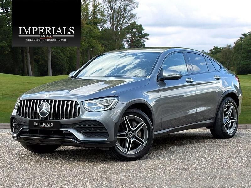 Grey Used 2020 Mercedes GLC220 AMG line Coupe | £23,948 (Fair price) - Image 1/4