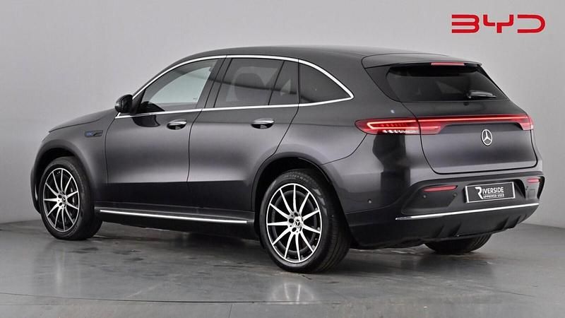 Used Mercedes EQC400 AMG line 300 kW (408 HP) 2021 Tenorite grey SUV