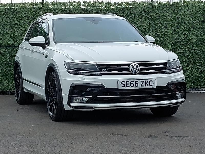 Used VW Tiguan R-line 150 HP (110 kW) 2016 White SUV