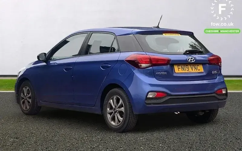 Begagnad Hyundai i20 SE 101 HK (74 kW) 2019 Blå Halvkombi