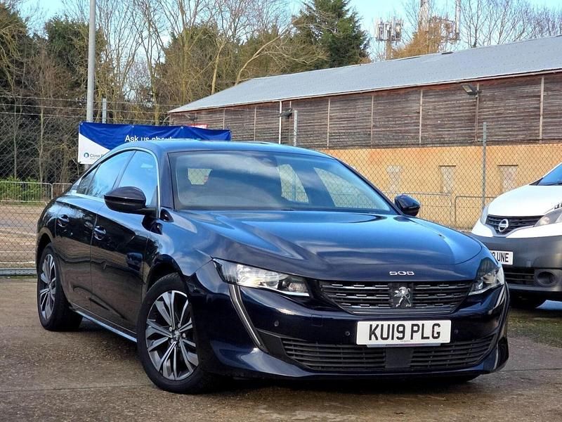 Blue Used 2019 Peugeot 508 Allure Hatchback | £9,490 (Fair price) - Image 1/4