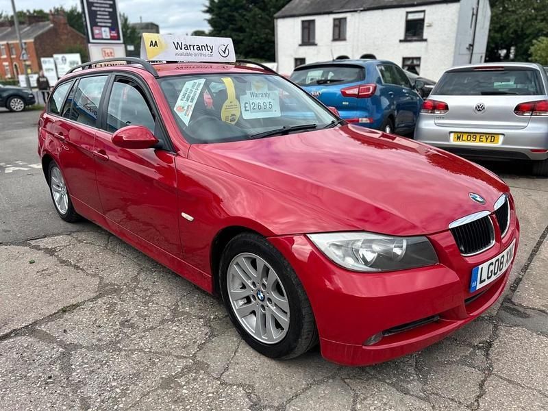 Red Used 2008 BMW 320 Impressive Estate | £2,695 (Fair price) - Image 1/4