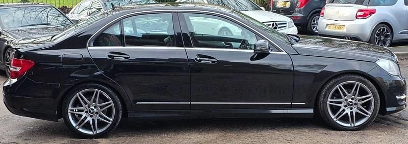 Used Mercedes C250 AMG 2012 Black Sedan