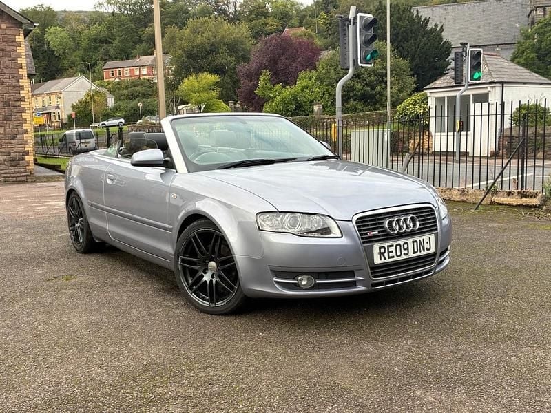Silver Used 2009 Audi A4 Cabriolet Cabriolet | £1,995 (Super price) - Image 1/4