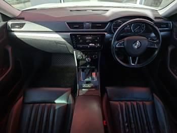 Used Skoda Superb SE L Executive 150 HP (110 kW) 2018 White Hatchback