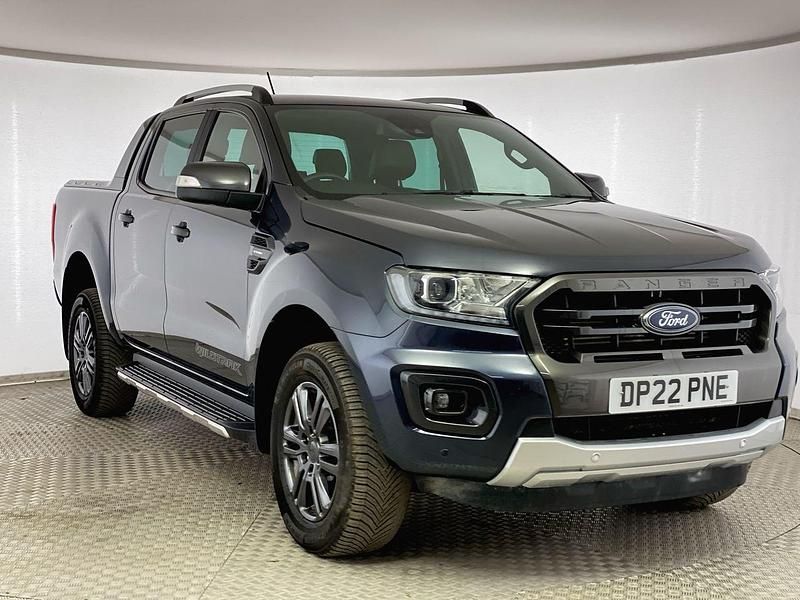 Grey Used 2022 Ford Ranger Wildtrack Pickup | £19,495 (Good price) - Image 1/4