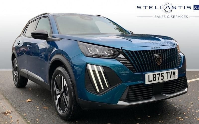 Blue Used 2024 Peugeot 2008 Allure SUV | £21,761 (Expensive) - Image 1/4