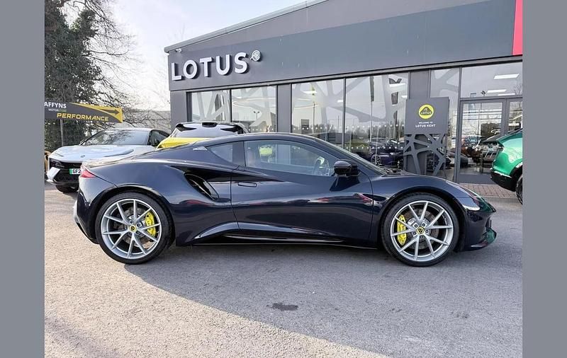 New Lotus Emira 399 HP (293 kW) 2025 Blue Coupe