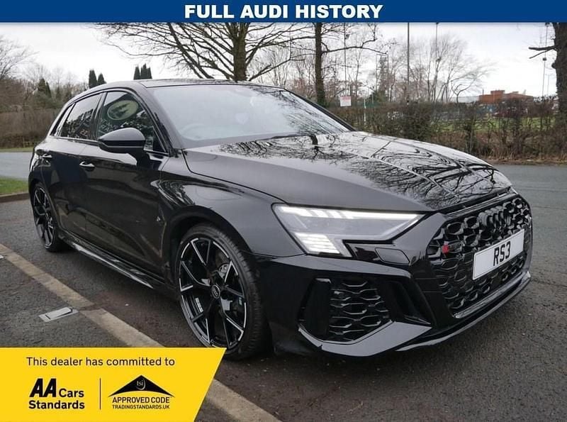Black Used 2023 Audi RS3 Comfort Hatchback | £52,995 (Fair price) - Image 1/4