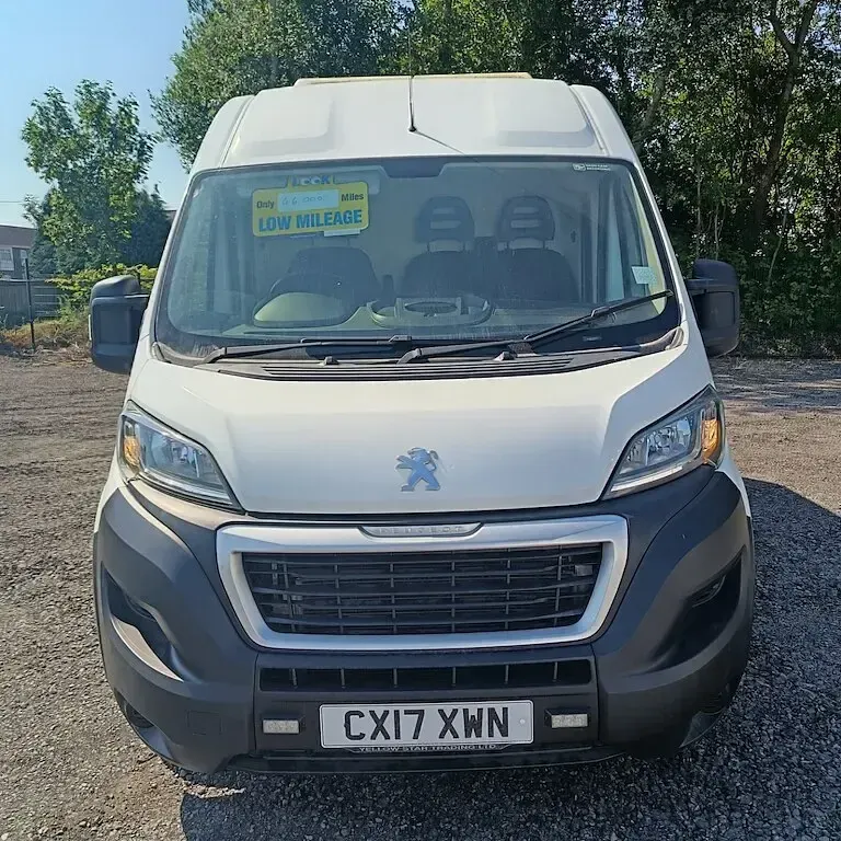 Used Peugeot Boxer 130 HP (95 kW) 2017 White Van