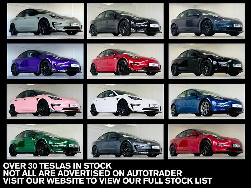 Used Tesla Model 3 Standard Range Plus 366 kW (498 HP) 2021 Black Sedan