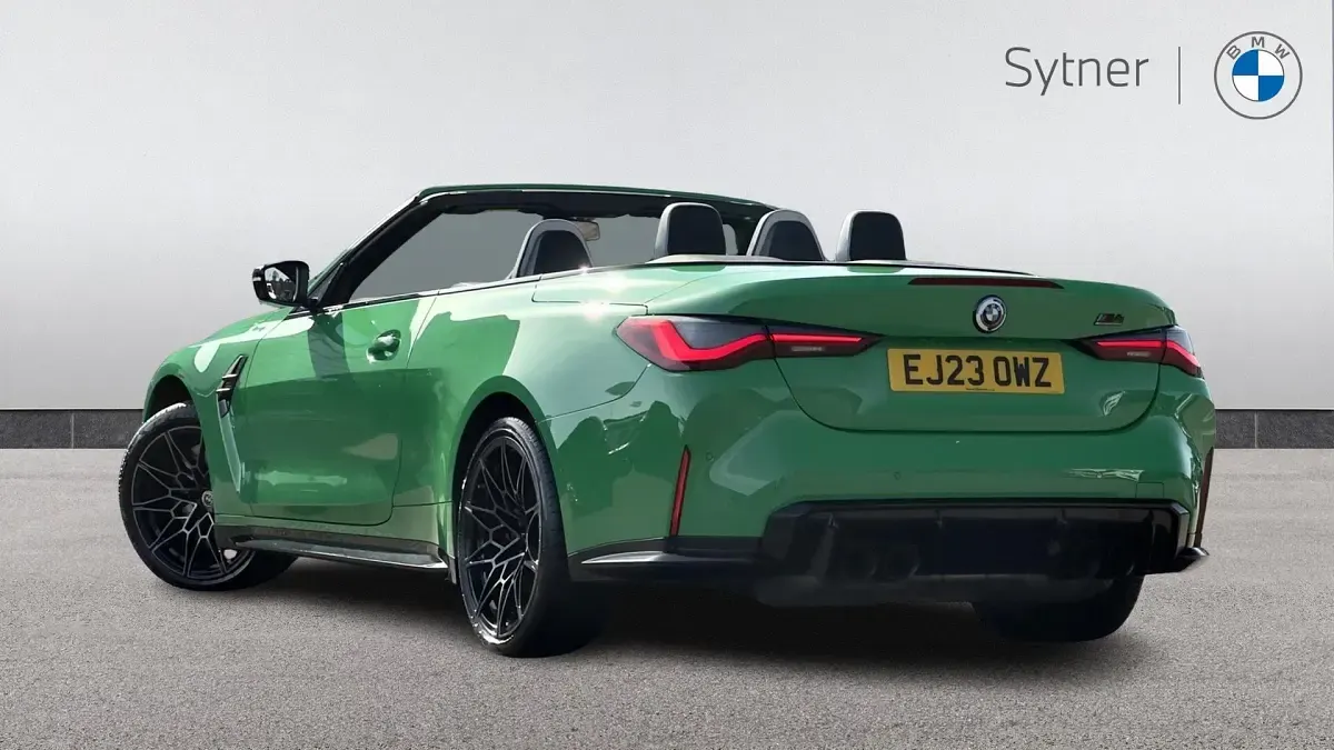 Used BMW M4 Competition Edition 503 HP (369 kW) 2023 Green Cabriolet