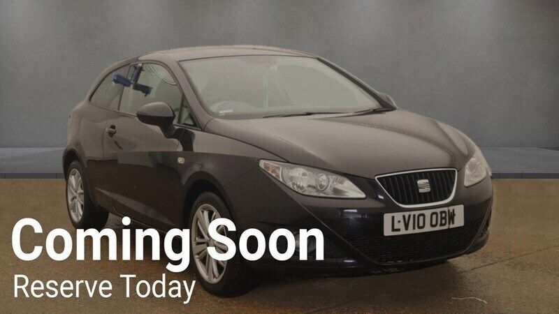 Black Used 2010 Seat Ibiza Hatchback | £2,995 (Fair price) - Image 1/4