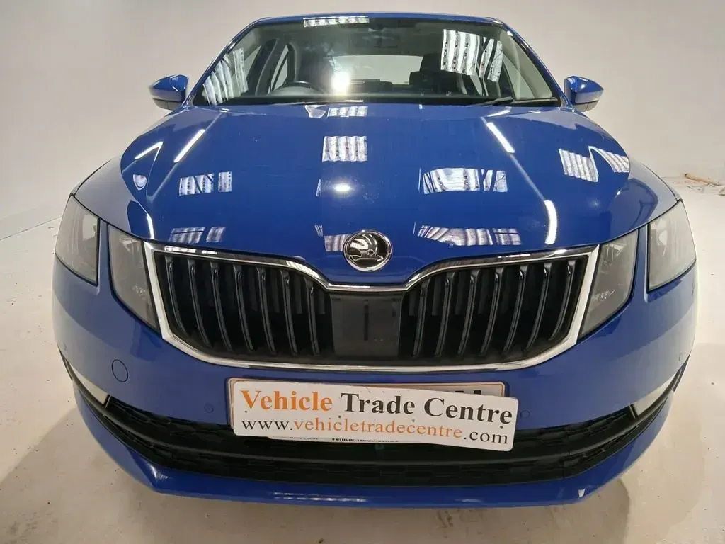 Used Skoda Octavia SE Technology 115 HP (84 kW) 2019 Blue Hatchback