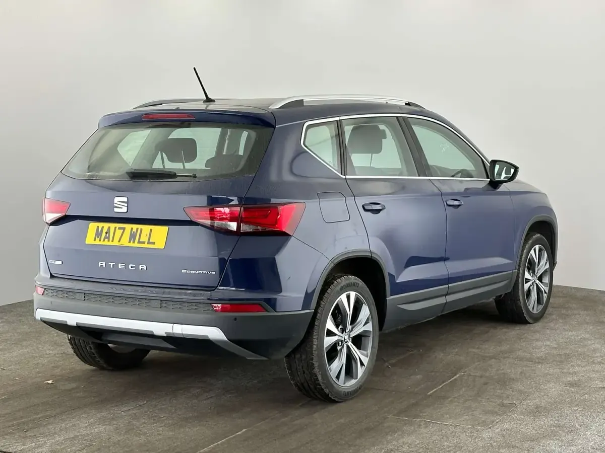 Used Seat Ateca Ecomotive 115 HP (84 kW) 2017 Blue SUV