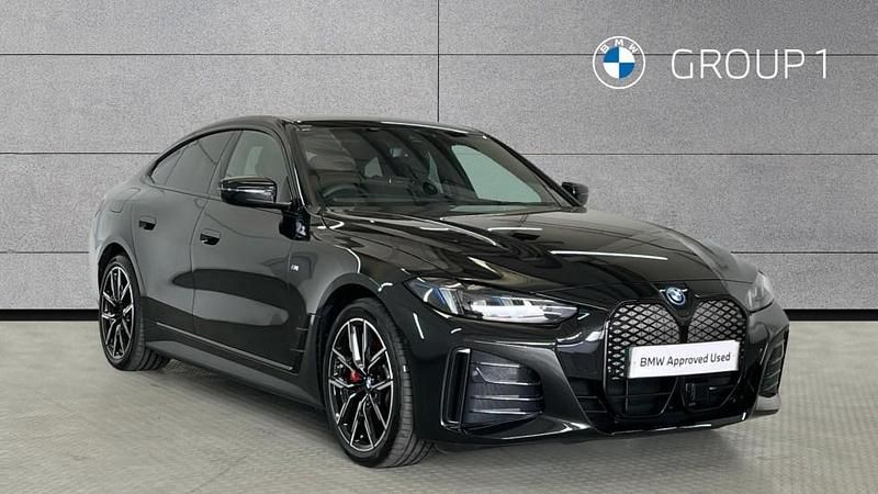 Black Used 2025 BMW i4 M Sport Sedan | £35,775 (Good price) - Image 1/4