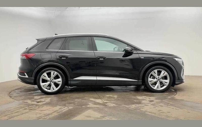 Used Audi Q4 e-tron S-Line 150 kW (204 HP) 2021 Black SUV