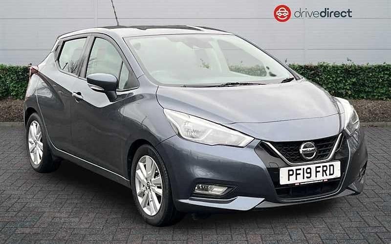 Grey Used 2019 Nissan Micra Acenta Hatchback | £10,280 (Fair price) - Image 1/4