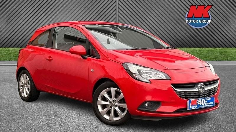 Red Used 2017 Vauxhall Corsa Hatchback | £6,299 (Fair price) - Image 1/4
