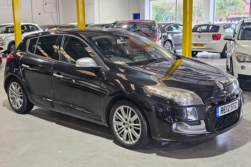 Black Used 2012 Renault Mégane GT Line GT-Line Hatchback | £3,699 (Fair price) - Image 1/1