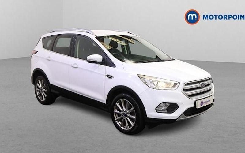 Used Ford Kuga Titanium 179 HP (131 kW) 2019 White SUV