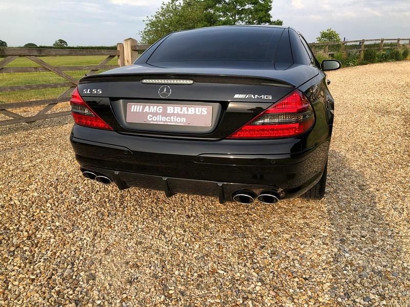 Used Mercedes SL55 AMG AMG 2007 Black Coupe