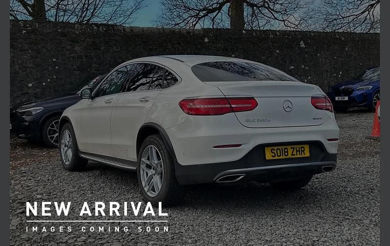 Used Mercedes GLC350 AMG Line Premium 254 HP (186 kW) 2018 White Coupe