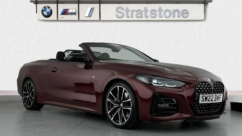 Red Used 2022 BMW 430 M Sport Coupe | £38,490 (Expensive) - Image 1/4