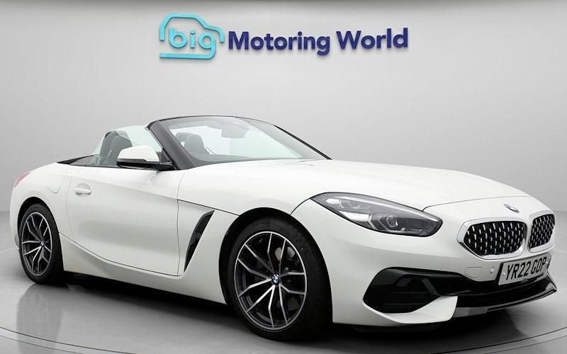 Used BMW Z4 Sport Line 197 HP (144 kW) 2022 White Cabriolet