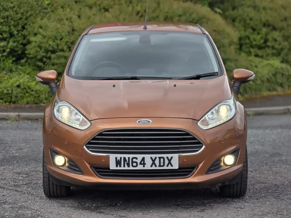 Used Ford Fiesta Titanium 2014 Yellow Hatchback
