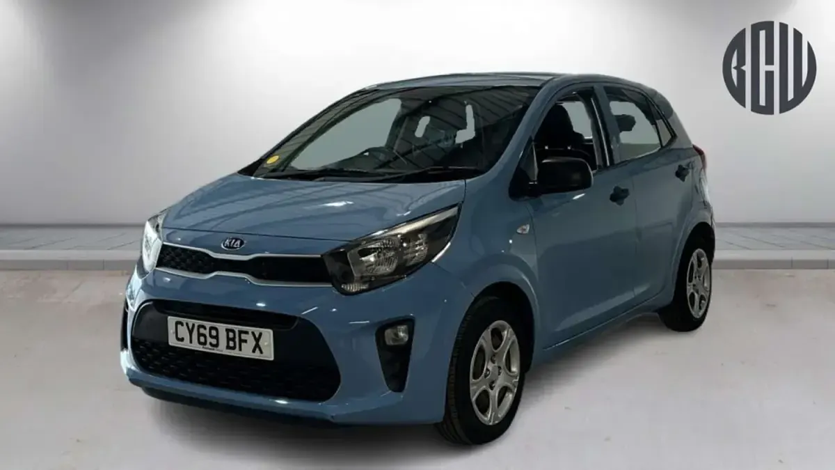 Used Kia Picanto 66 HP (48 kW) 2019 Blue Hatchback
