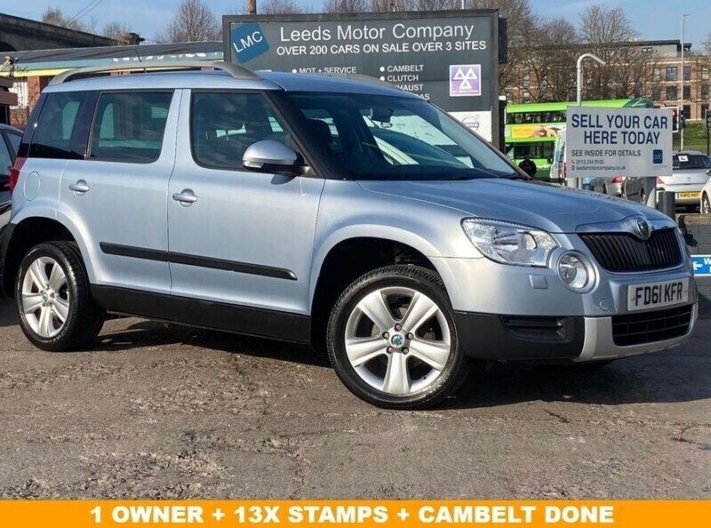 Blue Used 2011 Skoda Yeti SE SUV | £6,495 (Fair price) - Image 1/4