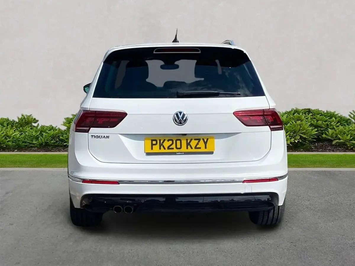 Used VW Tiguan R-line 150 HP (110 kW) 2020 White SUV