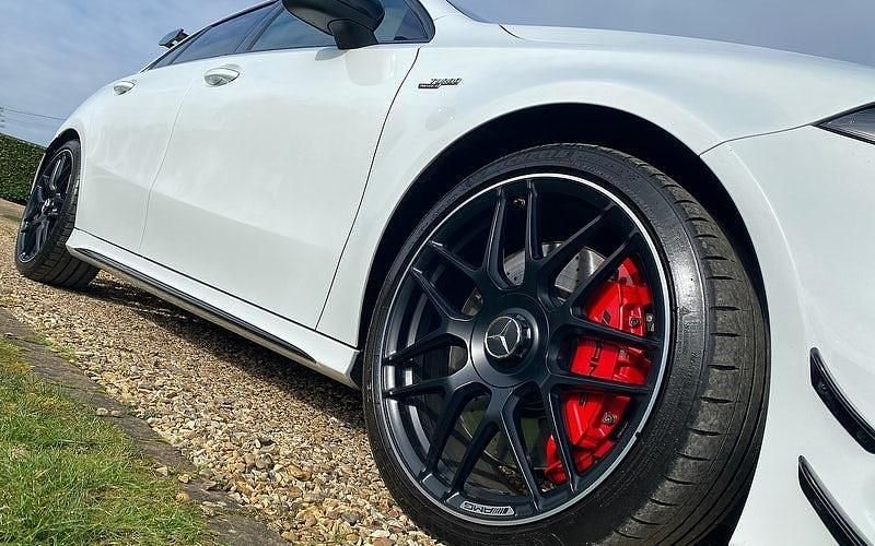 Used Mercedes A45 AMG AMG 421 HP (309 kW) 2021 Digital white pearl Hatchback