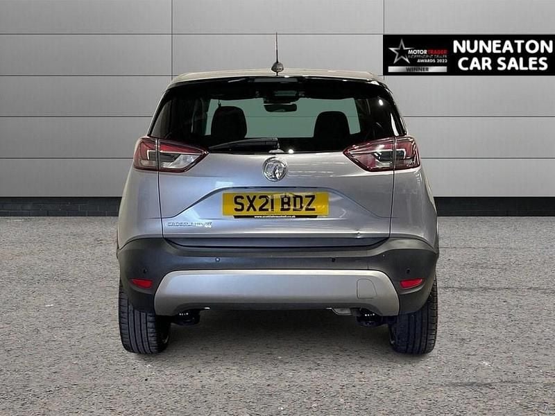 Used Vauxhall Crossland X SRi 110 HP (80 kW) 2021 Grey SUV