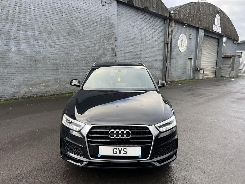 Used Audi Q3 S-Line 150 HP (110 kW) 2018 Black SUV