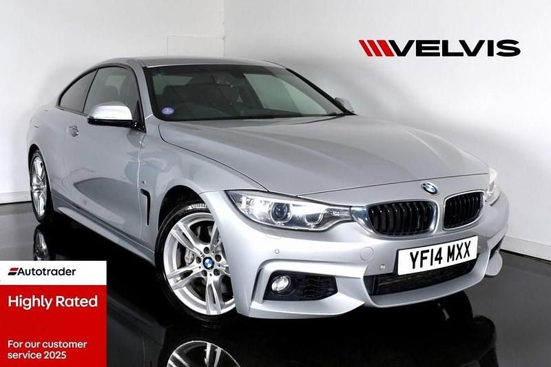 Silver Used 2014 BMW 435 M Sport Coupe | £13,982 (Good price) - Image 1/4