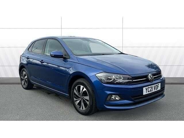 Blue Used 2021 VW Polo Match Hatchback | £15,020 (Fair price) - Image 1/4