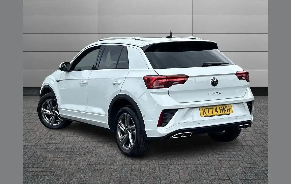 Used VW T-Roc R-line 150 HP (110 kW) 2025 White SUV